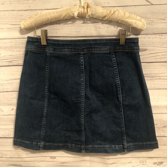 NWT Madewell Denim A-line mini skirt Salisbury - Picture 3 of 5